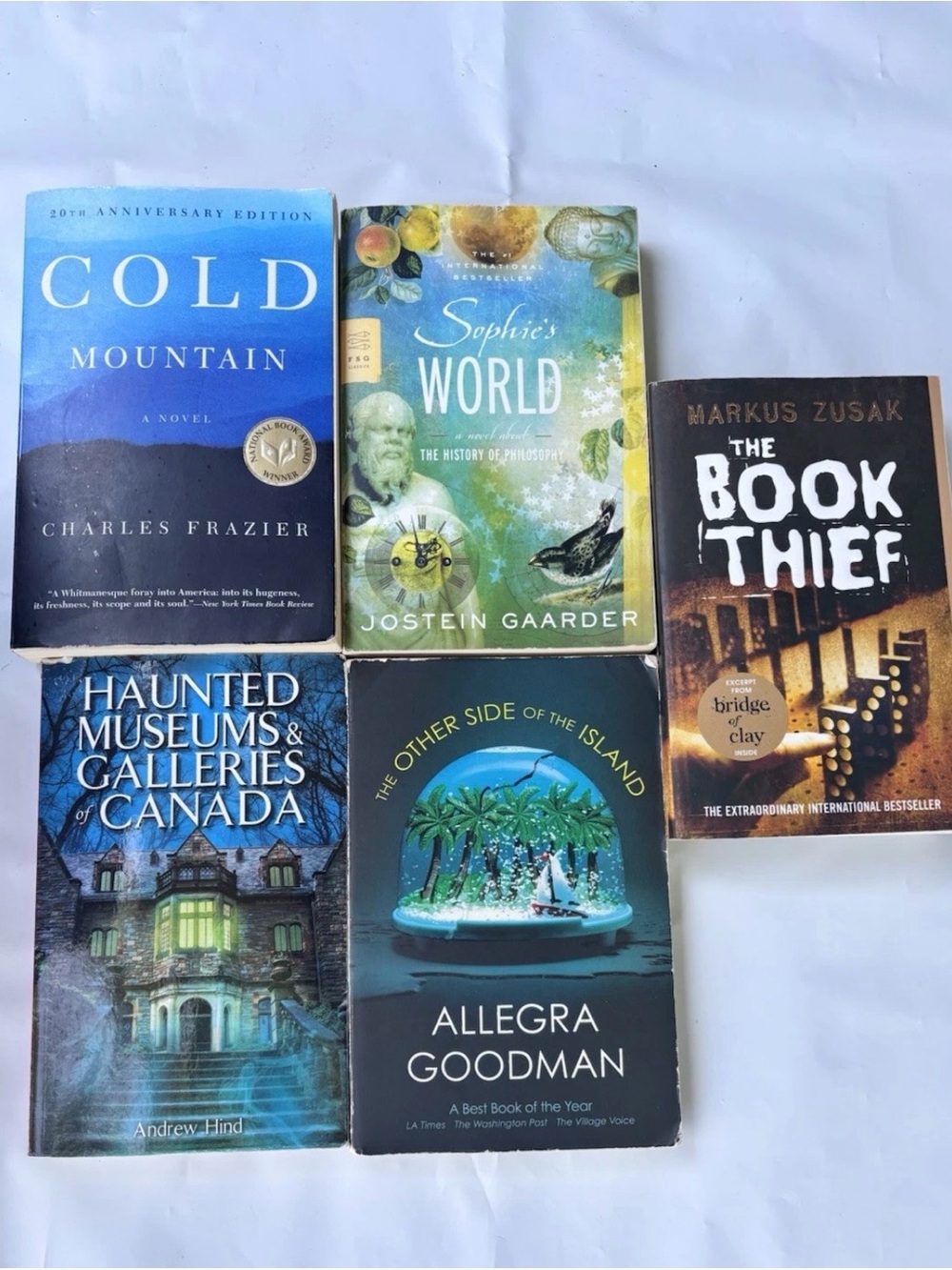 Assorted Book Bundle of 5